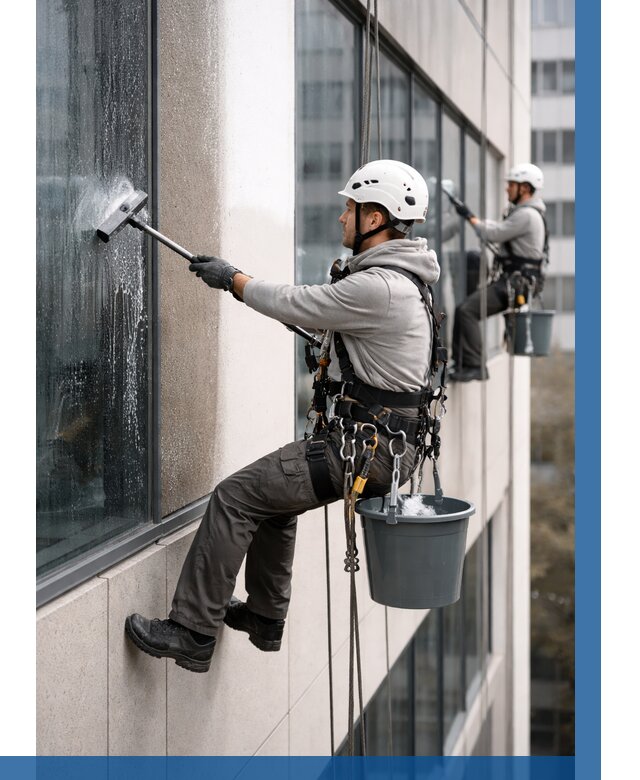 Мойка фасадов зданий в Ахтубинске под ключ от 362 р. | ВЫСОТНИК-Хтб