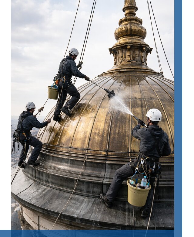 Мойка куполов и шпилей в Ахтубинске от 8284 р. - заказать | ВЫСОТНИК-Хтб