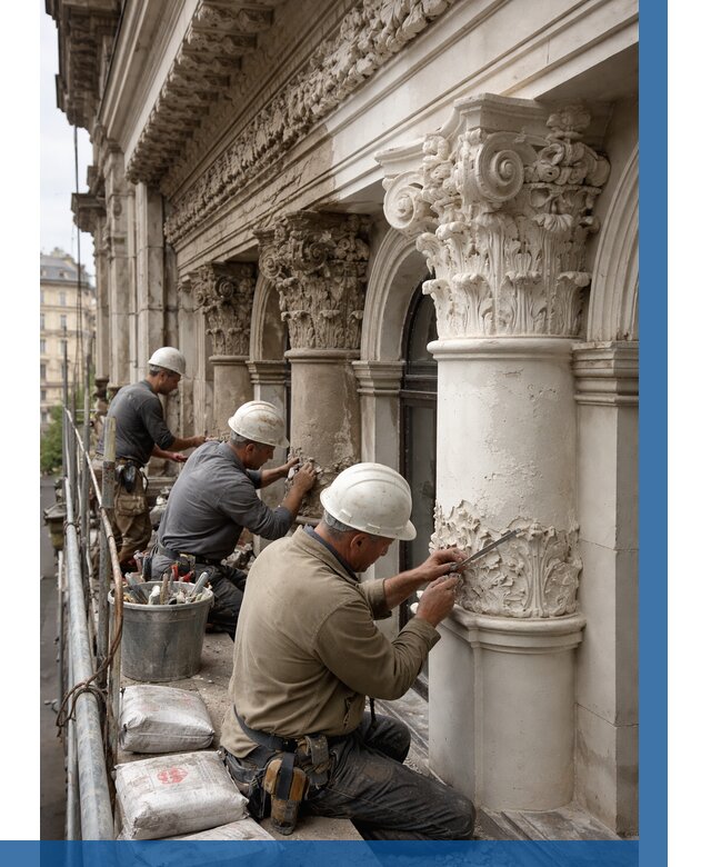 Реставрация фасадной лепнины в Ахтубинске от 2589 р. | ВЫСОТНИК-Хтб