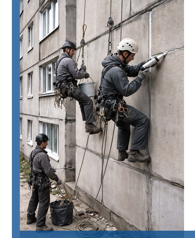 Герметизация межпанельных швов в Ахтубинске с гарантией герметичности