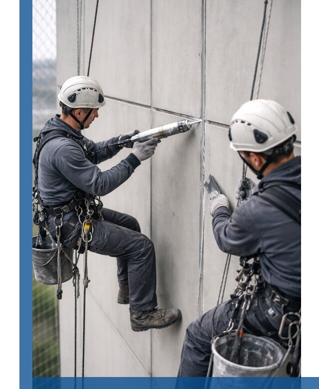 Первичная герметизация швов фасадов и кровель в Ахтубинске