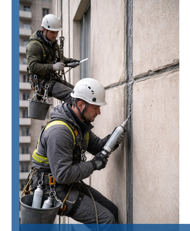 Герметизация деформационных швов фасада в Ахтубинске качественно