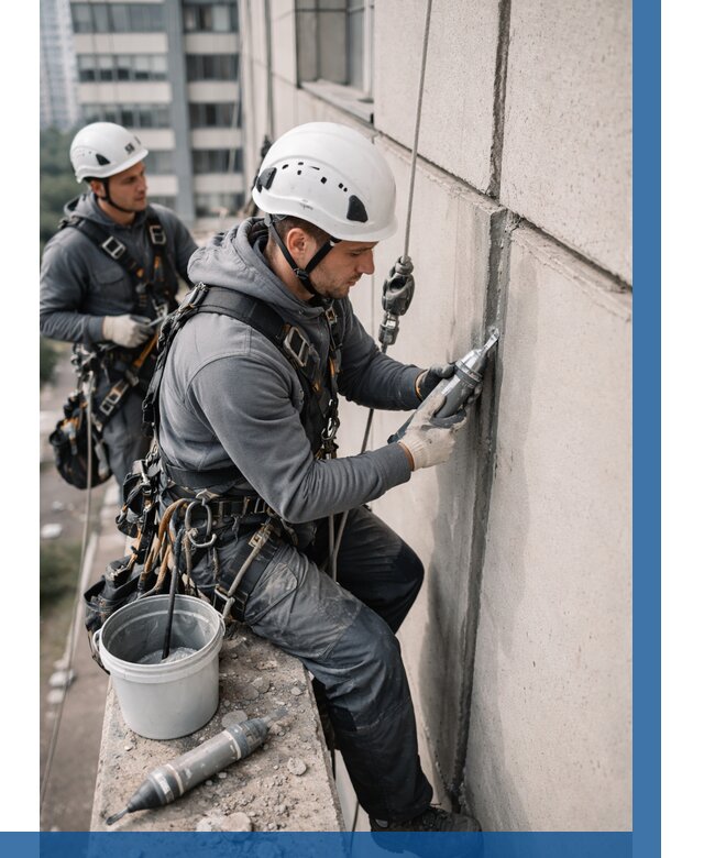 Ремонт деформационных швов здания в Ахтубинске от 1036 р. | ВЫСОТНИК-Хтб