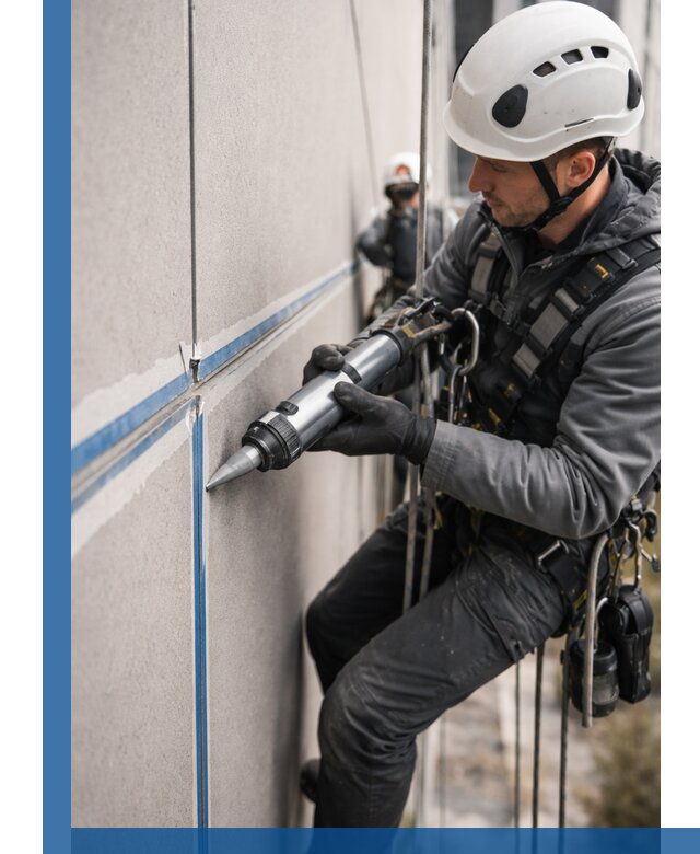 Герметизация стыков фасадных панелей в Ахтубинске качественно и быстро