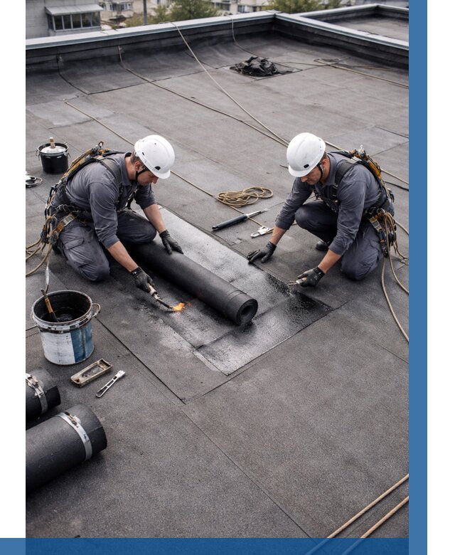 Ремонт мягкой кровли под ключ в Ахтубинске от 725 р. | ВЫСОТНИК-Хтб