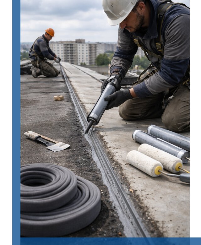 Герметизация швов кровли в Ахтубинске с гарантией герметичности