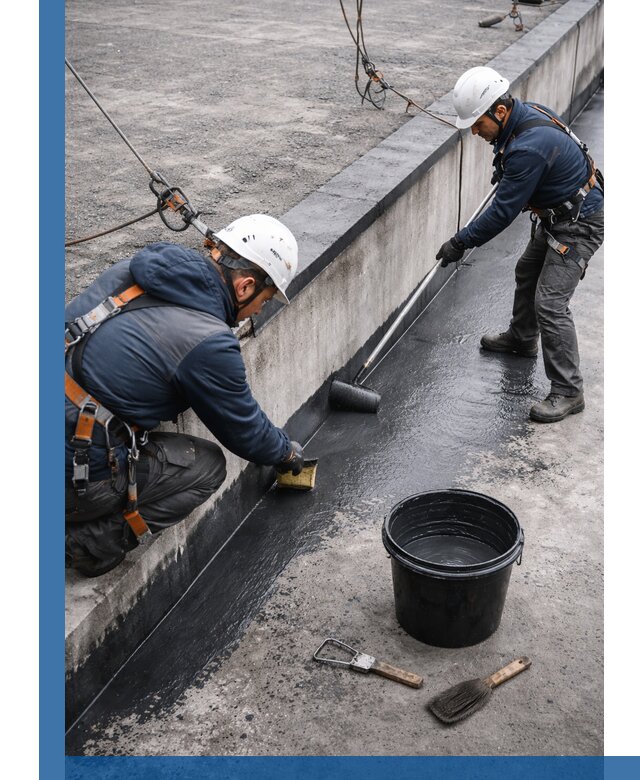 Гидроизоляция кровли жидкой резиной профессионально в Ахтубинске