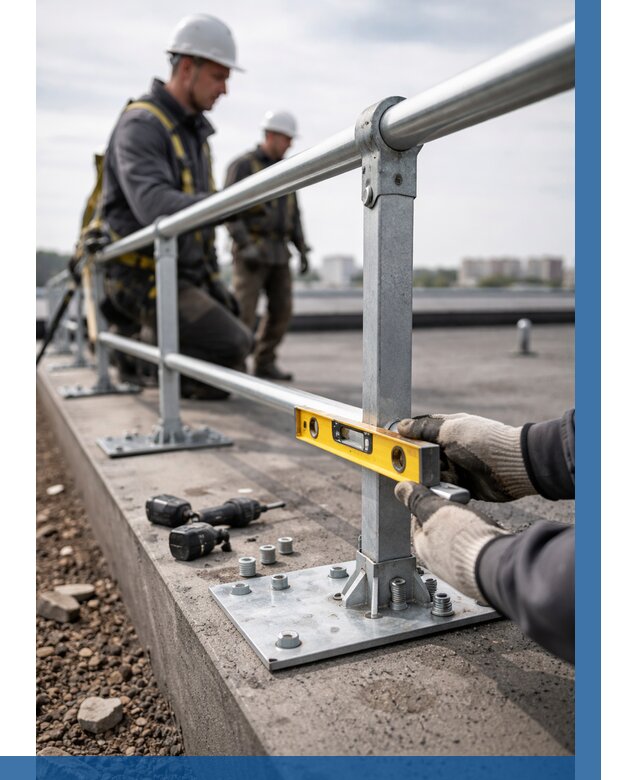 Монтаж кровельного ограждения в Ахтубинске от 1243 р. | ВЫСОТНИК-Хтб