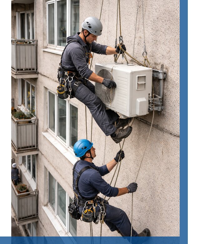 Перенос внешнего блока кондиционера в Ахтубинске от 9320 р.| ВЫСОТНИК-Хтб