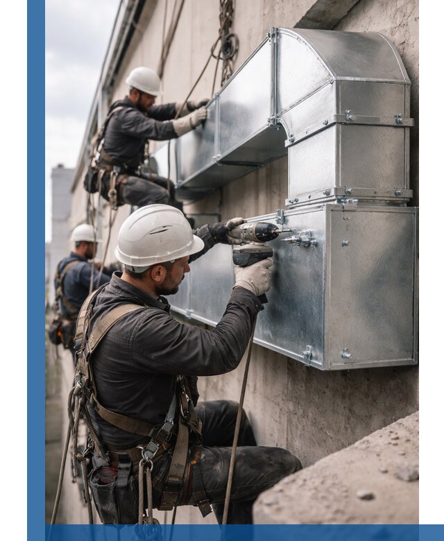 Профессиональный монтаж вентиляционных коробов в Ахтубинске под ключ