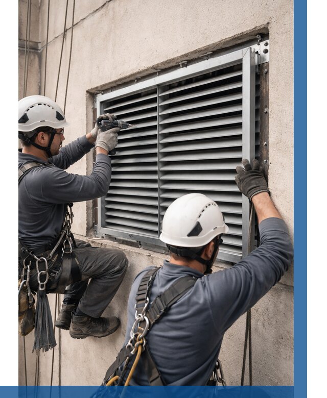 Монтаж вентиляционных решеток в Ахтубинске от 4660 р. | ВЫСОТНИК-Хтб