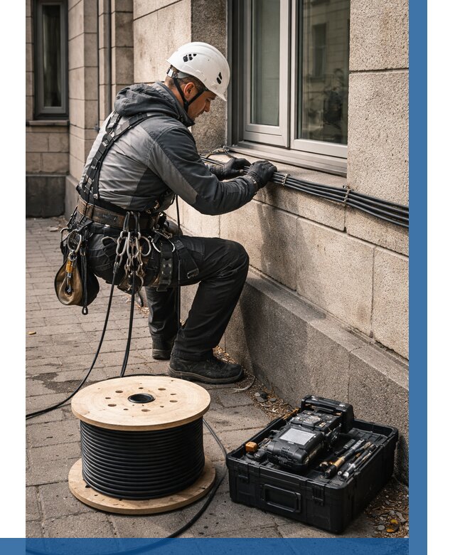 Прокладка оптоволоконного кабеля в Ахтубинске от 828 р. | ВЫСОТНИК-Хтб