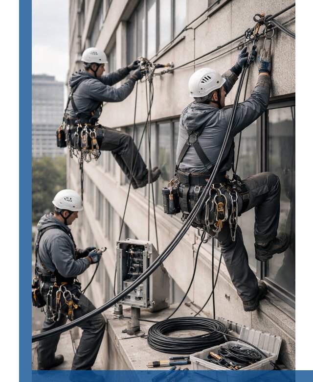 Прокладка оптоволоконного кабеля в Ахтубинске под ключ с тестированием