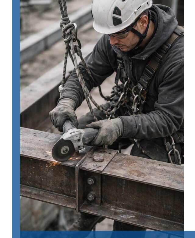 Резка металла на высоте в Ахтубинске для зданий и конструкций