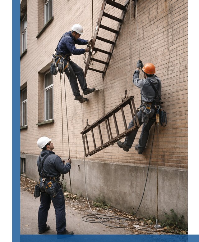 Демонтаж пожарной лестницы в Ахтубинске быстро и безопасно