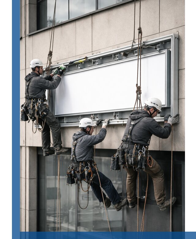 Профессиональный монтаж светового короба под ключ в Ахтубинске