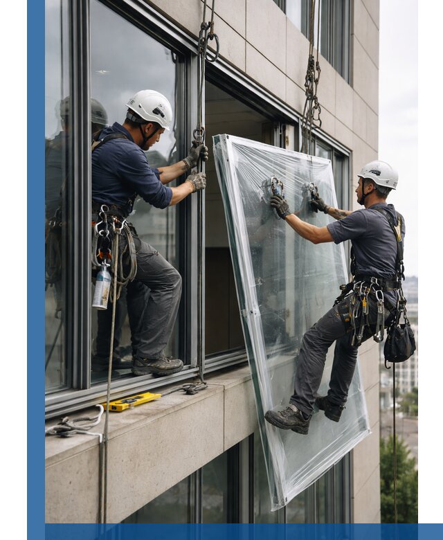 Профессиональная замена стекла в витраже в Ахтубинске с гарантией