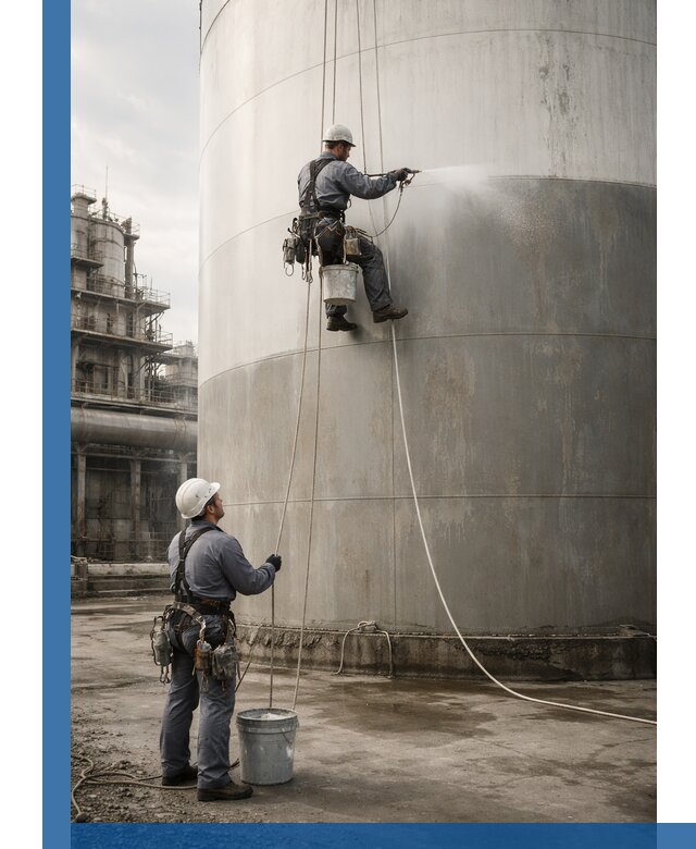 Покраска стальных резервуаров и емкостей в Ахтубинске профессионально