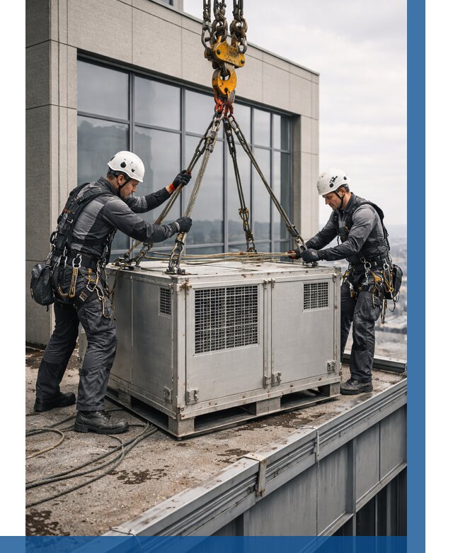 Такелажные работы на высоте в Ахтубинске от 8284 р. | ВЫСОТНИК-Хтб