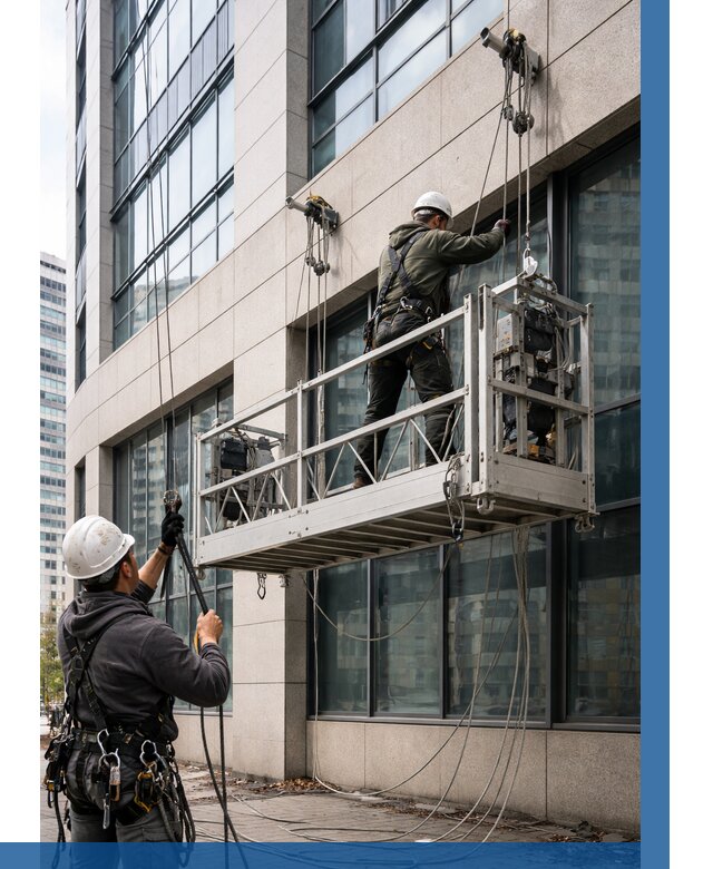 Монтаж и подъем фасадной люльки в Ахтубинске от 12426 р. | ВЫСОТНИК-Хтб