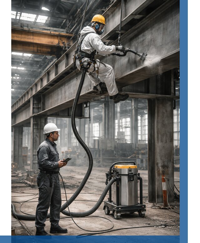 Обеспыливание конструкций в цехе в Ахтубинске от 4349 р. | ВЫСОТНИК-Хтб