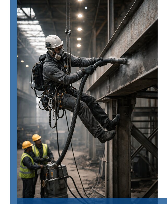 Обеспыливание конструкций в цехах промышленного производства в Ахтубинске