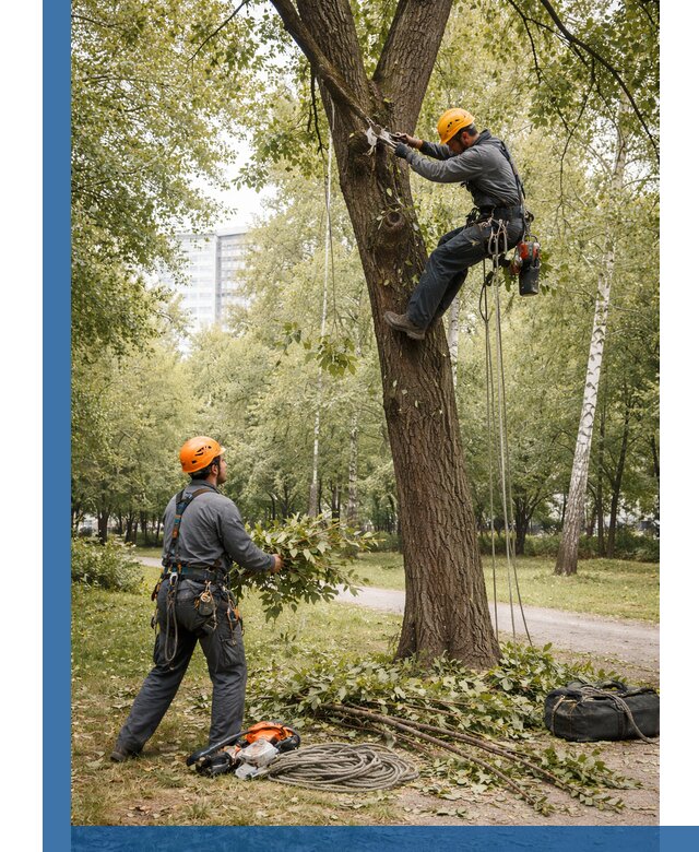 Санитарная обрезка деревьев в Ахтубинске, профессионально и безопасно