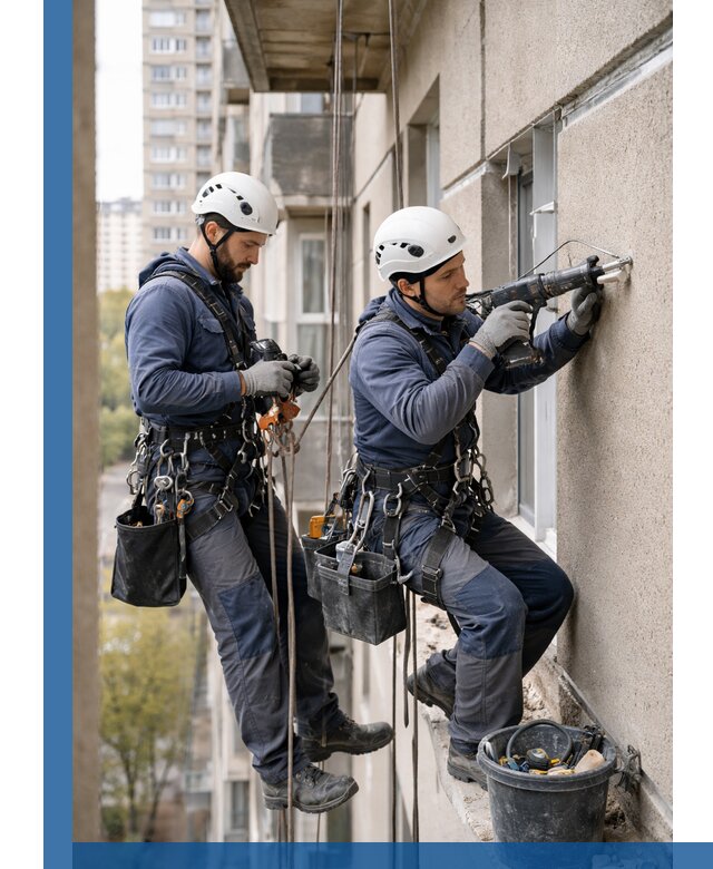 Промышленные альпинисты высотные работы и монтаж в Ахтубинске